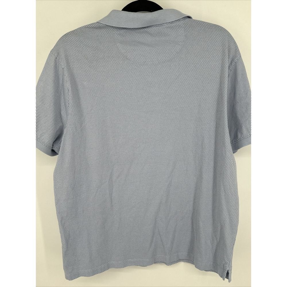 Michael Kors Blue Patterned Style Polo Size Large - Picture 5 of 5
